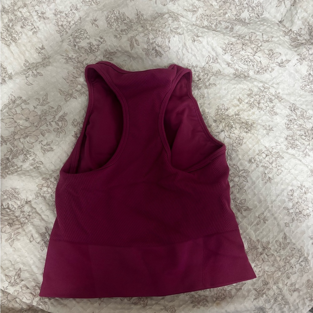 Abercrombie YPB Racerback Ribbed Pink Tank - Picture 5 of 5